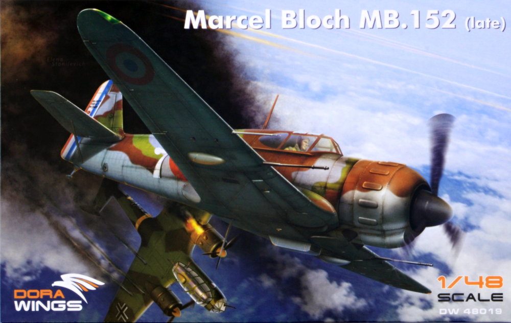 1/48 Marcel Bloch MB-152C.1 late (4x camo)