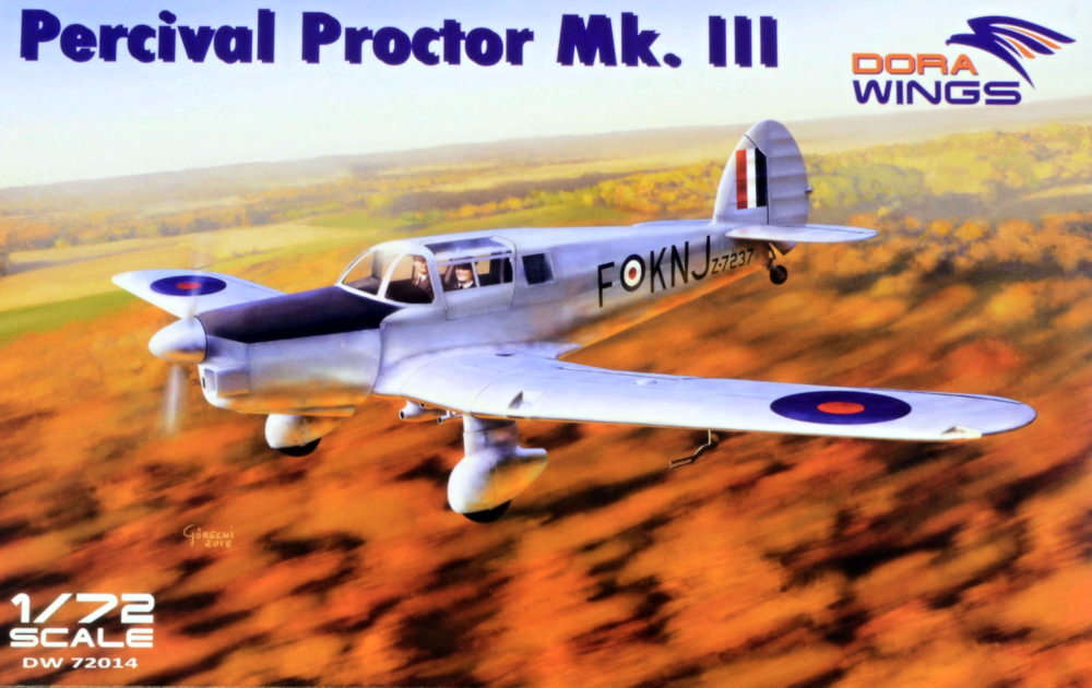 1/72 Percival Proctor Mk.III (5x camo)