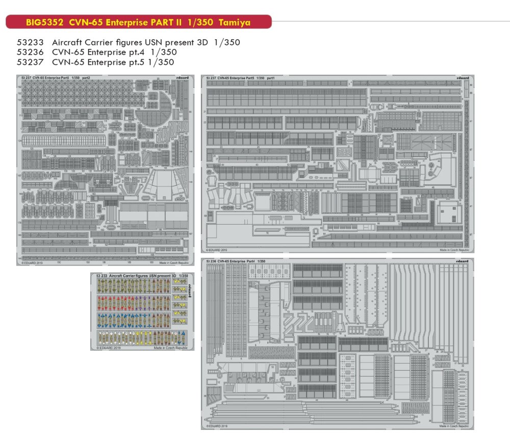 1/350 CVN-65 Enterprise PART II (TAM)