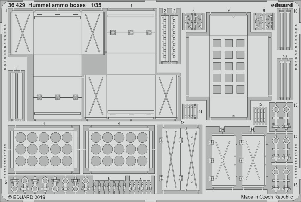 SET Hummel ammo boxes (TAM)