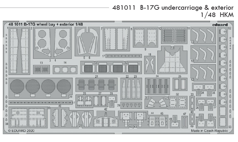 SET B-17G undercarriage & exterior (HKM)