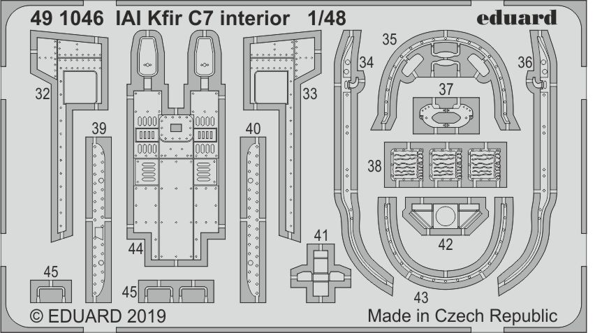 SET IAI Kfir C7 interior (AMK)
