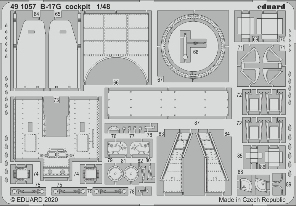 SET B-17G cockpit (HKM)