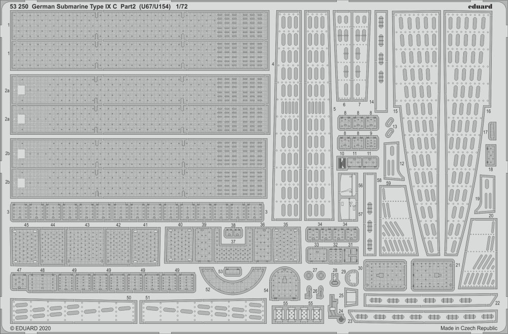 SET 1/350 German Submarine Type IX C pt.2  (REV)