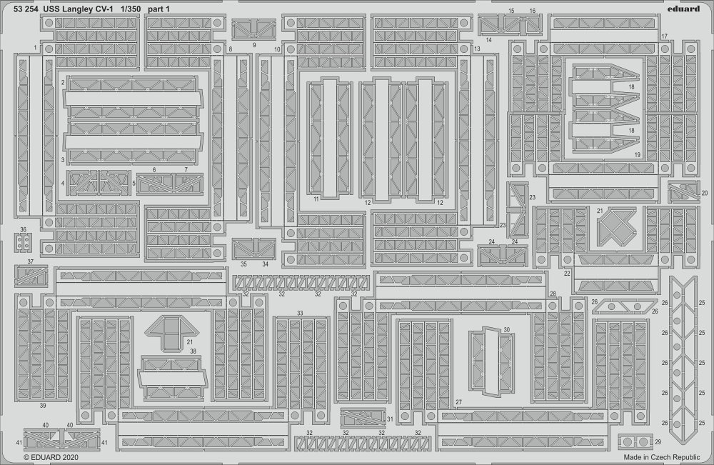 SET 1/350 USS Langley CV-1 (TRUMP)