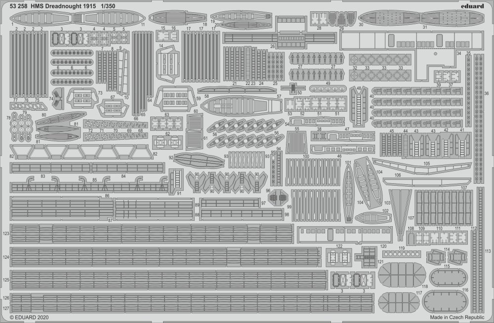 SET 1/350 HMS Dreadnought 1915 (TRUMP)