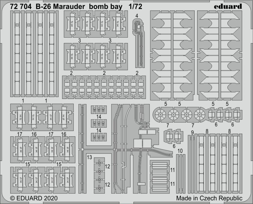 SET B-26 Marauder bomb bay (EDU/HAS)