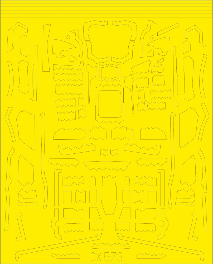 Mask 1/72 F-35B surface panels (ACAD)