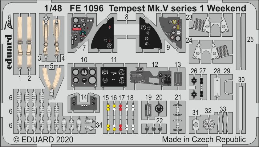 1/48 Tempest Mk.V series 1 Weekend (EDU)