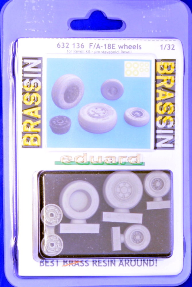 BRASSIN 1/32 F/A-18E wheels (REV)