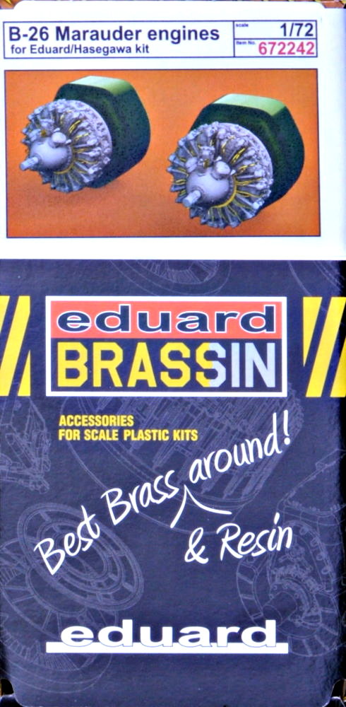 BRASSIN 1/72 B-26 Marauder engines (EDU/HAS)