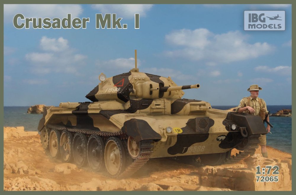 1/72 Crusader Mk.I British Cruiser Tank