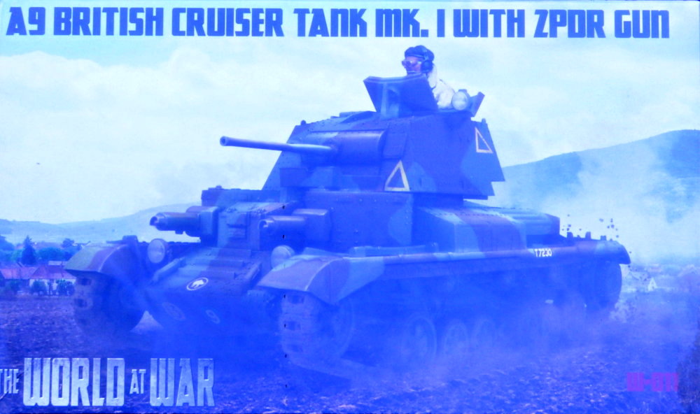 1/72 A9 British Cruiser Tank w/ ZPD (World At War)