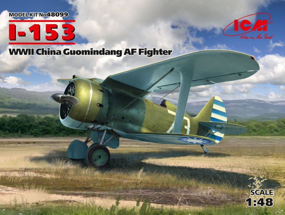 1/48 I-153 China Guomindang AF Fighter WWII