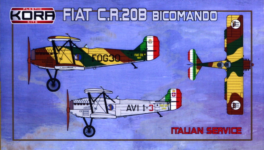 1/72 Fiat C.R.20B Bicomando Italian Service