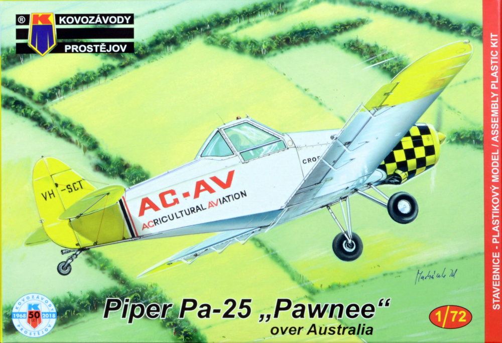 1/72 Piper Pa-25 'Pawnee' over Australia (3x camo)