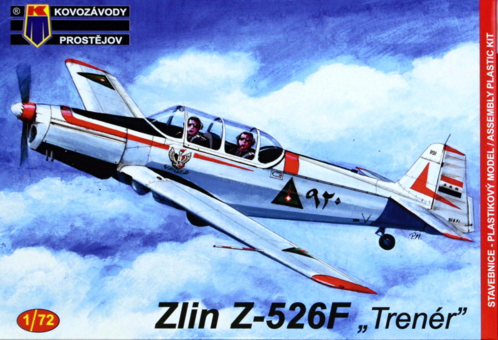 1/72 Zlin Z-526F 'Trener' (4x camo)