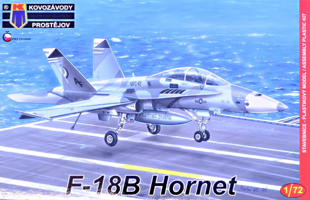 1/72 F-18B Hornet (3x camo, ex-ITALERI)