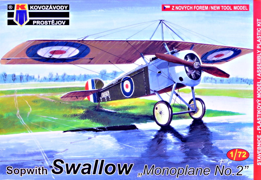 1/72 Sopwith Swallow Monoplane No.2 (2x camo)