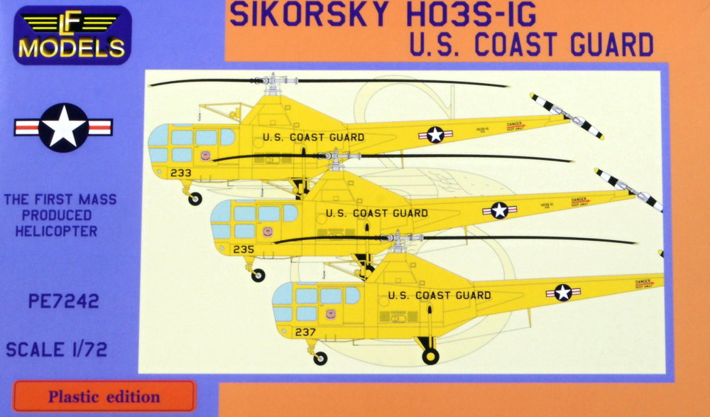 1/72 Sikorsky HO3S-1G US Coast Guard (3x camo)