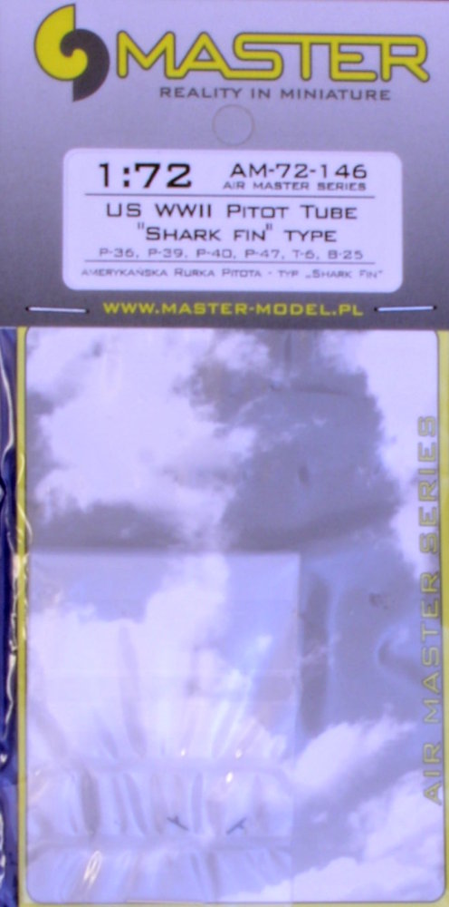 1/72 US WWII Pitot Tube 'Shark Fin' type