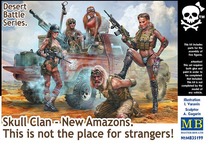 1/35 Skull Clan New Amazons (Desert Battle Series)
