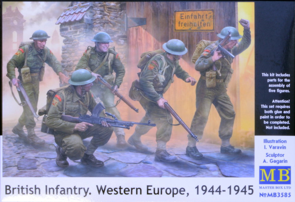 1/35 British Infantry, West.Europe 1944-45 (5 fig)