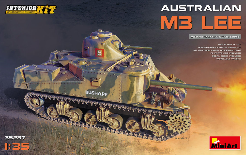 1/35 Australian M3 Lee w/ Interior Kit