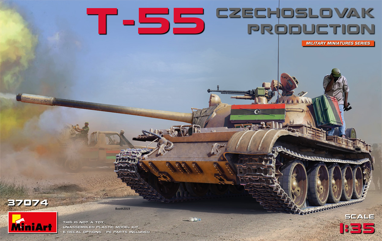 1/35 T-55 Czechoslovak Production
