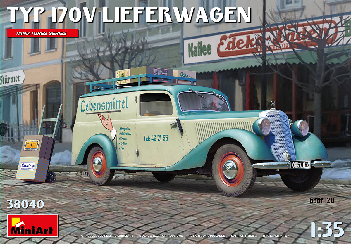 1/35 Lieferwagen Typ 170V (incl. PE, 4x camo)