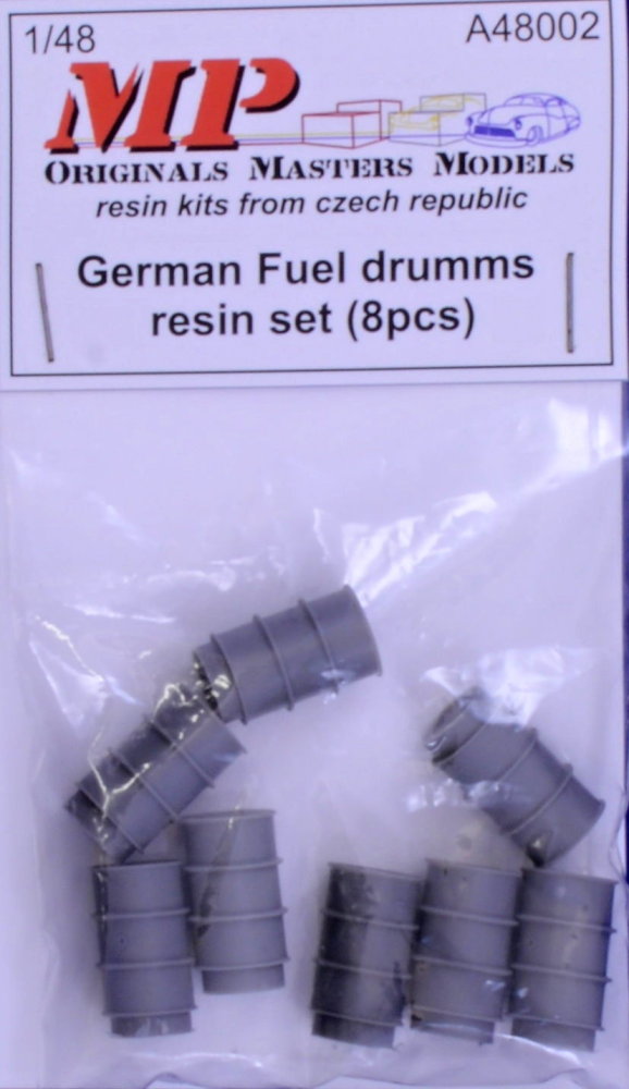 1/48 German Fuel drums (8 pcs.)