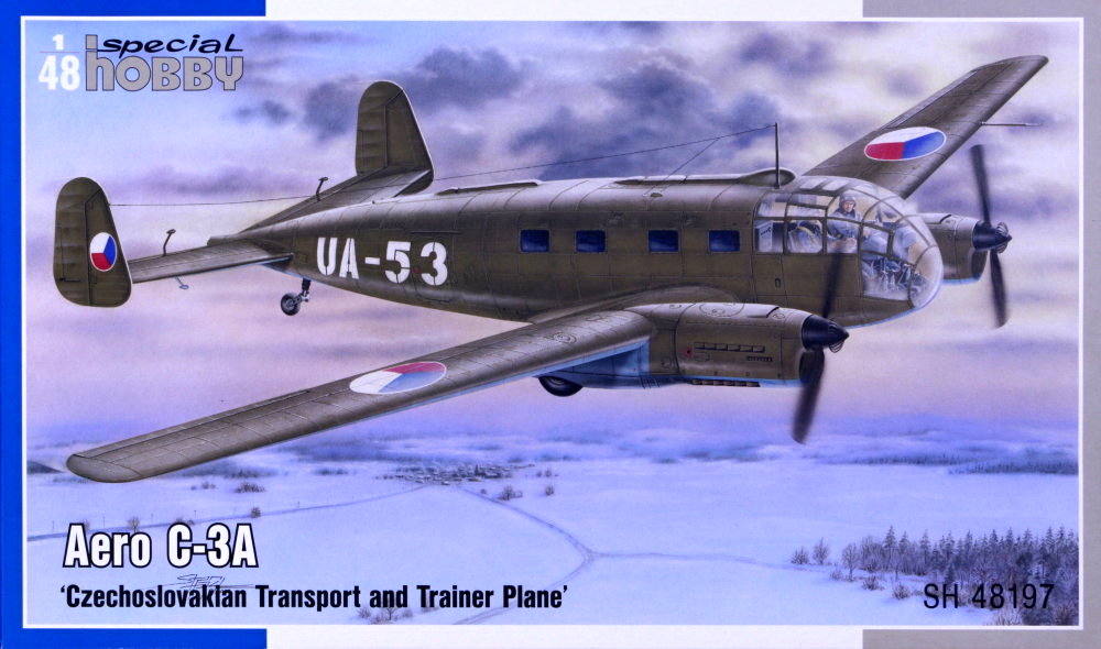 1/48 Aero C-3A Czechoslov.Transport&Trainer Plane