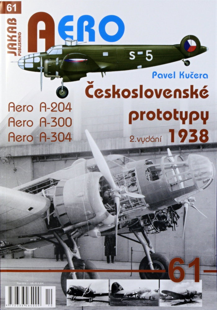Publ. AERO - CS Prototypes 1938 (Czech text)