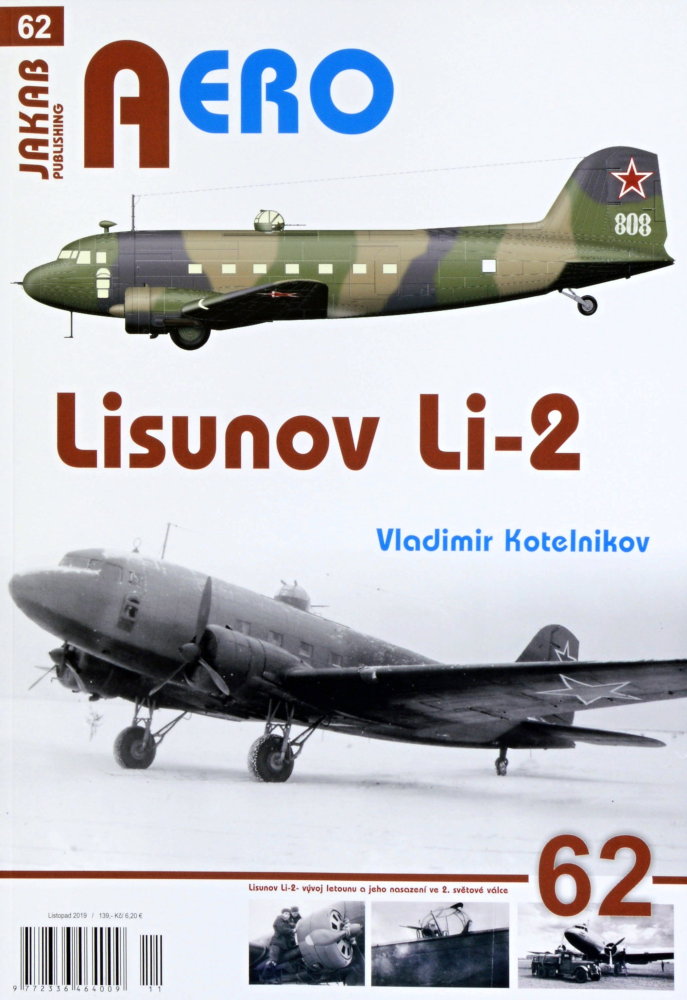 Publ. AERO - Lisunov Li-2 (Czech text)