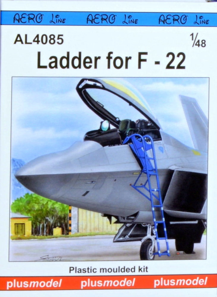 1/48 Ladder for F-22 (plastic set)