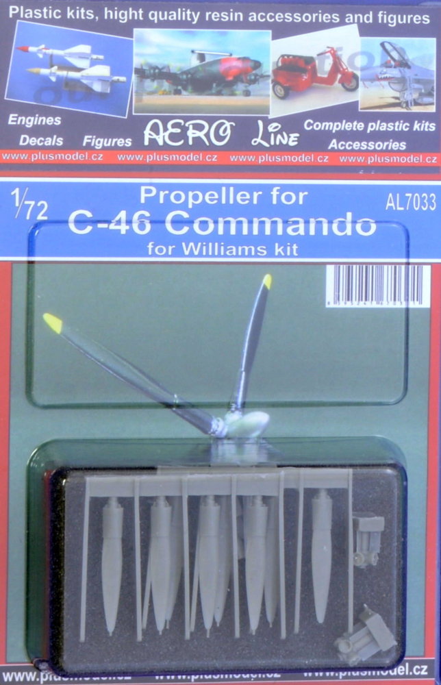 1/72 Propeller for C-46 Commando (WILLIAMS)