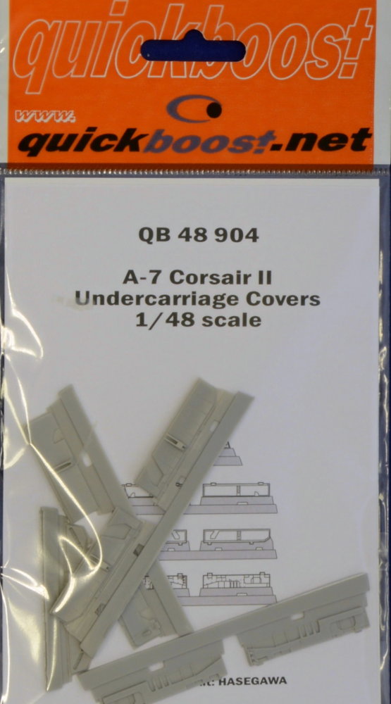 1/48 A-7 Corsair II undercarriage covers (TAM)