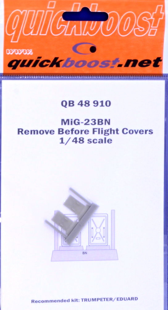 1/48 MiG-23BN remove before flight covers (TRU/ED)