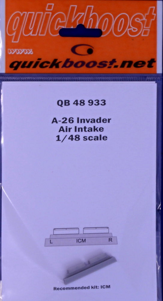 1/48 A-26 Invader air intake (ICM)