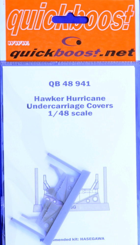 1/48 Hawker Hurricane undercarriage covers (HAS)