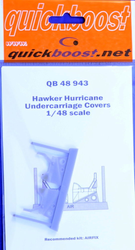 1/48 Hawker Hurricane undercarriage covers (AIRF)