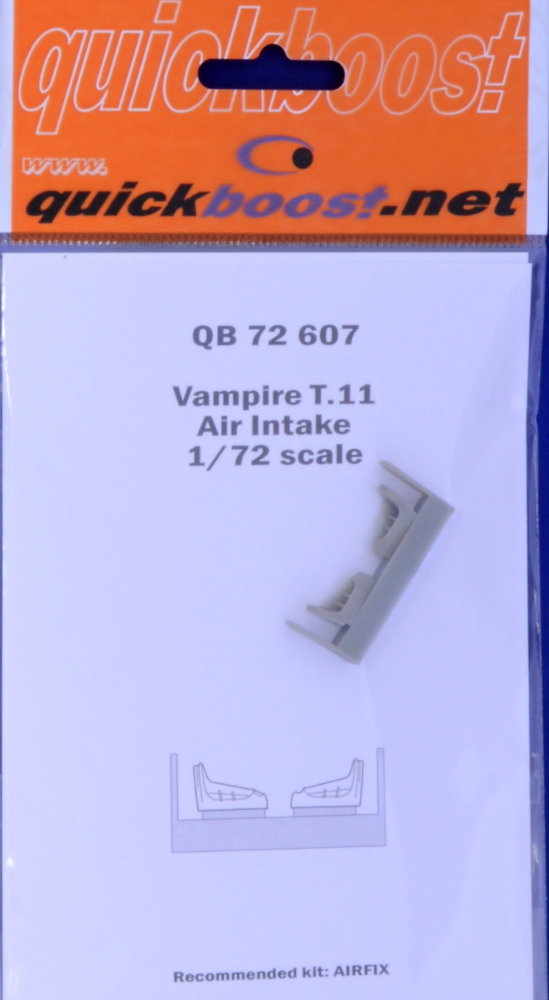 1/72 Vampire T.11 air intake (AIRFIX)