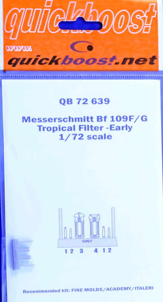 1/72 Bf 109F/G tropical filter - early (ACAD,ITA)