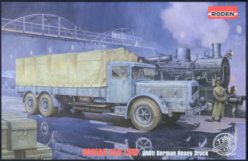 1/72 VOMAG 8 LR LKW German Heavy Truck