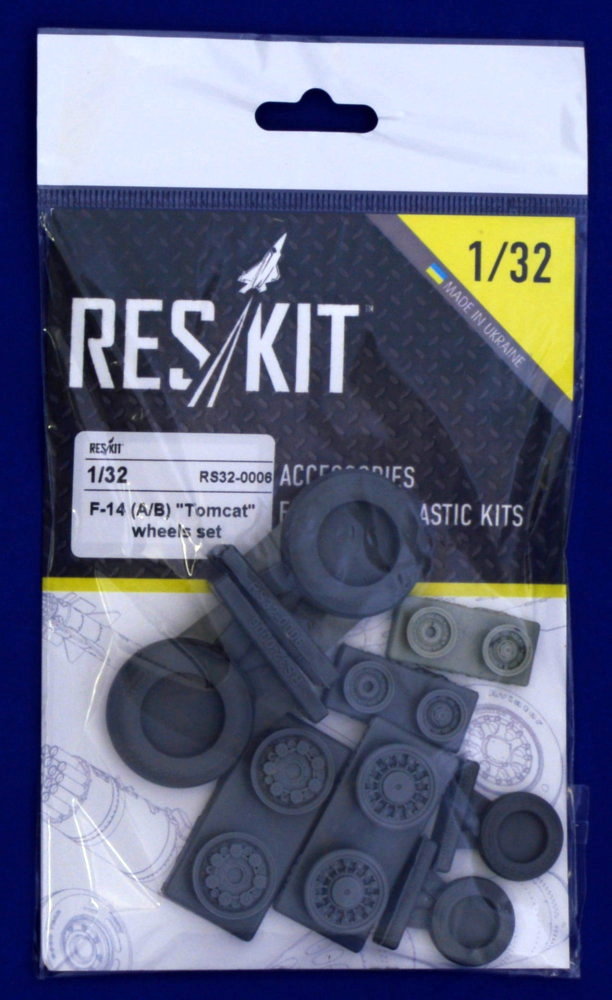 1/32 Grumman F-14 A/B Tomcat wheels (REV/TAM)