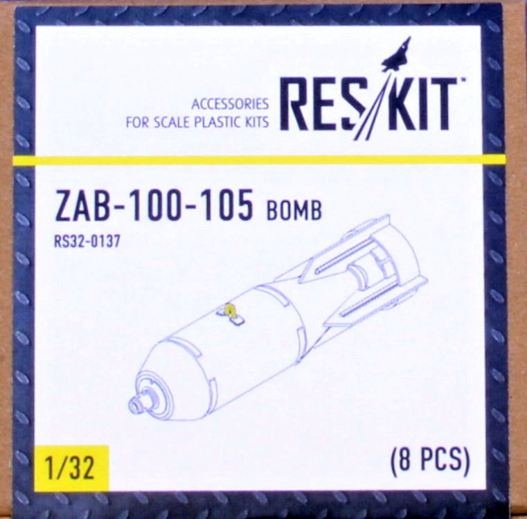 1/32 ZAB-100-105 Bombs - 8 pcs. (TRUMP)