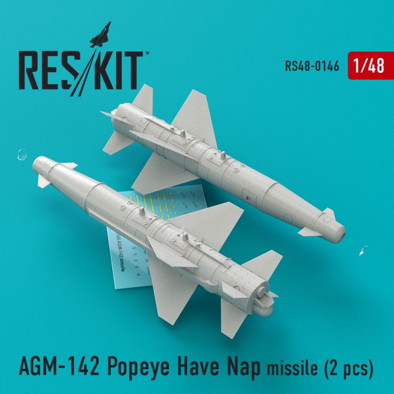 1/48 AGM-142 Popeye Have Nap missile (2 pcs.)