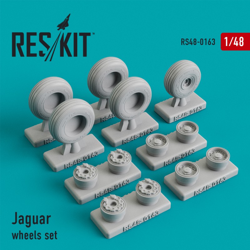 1/48 Sepecat Jaguar wheels set (KITTYH/AIRF)