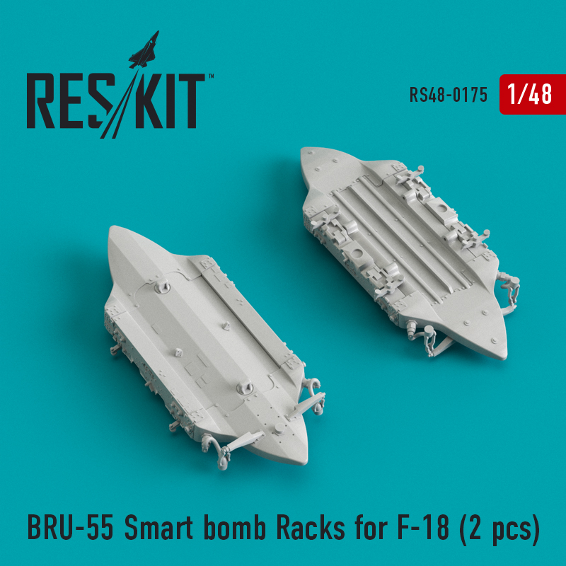 1/48 BRU-55 Smart bomb Racks for F-18 (2 pcs.)