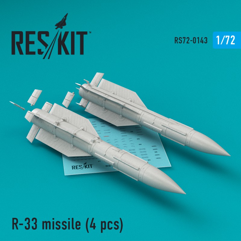 1/72 R-33 missile (4 pcs.)